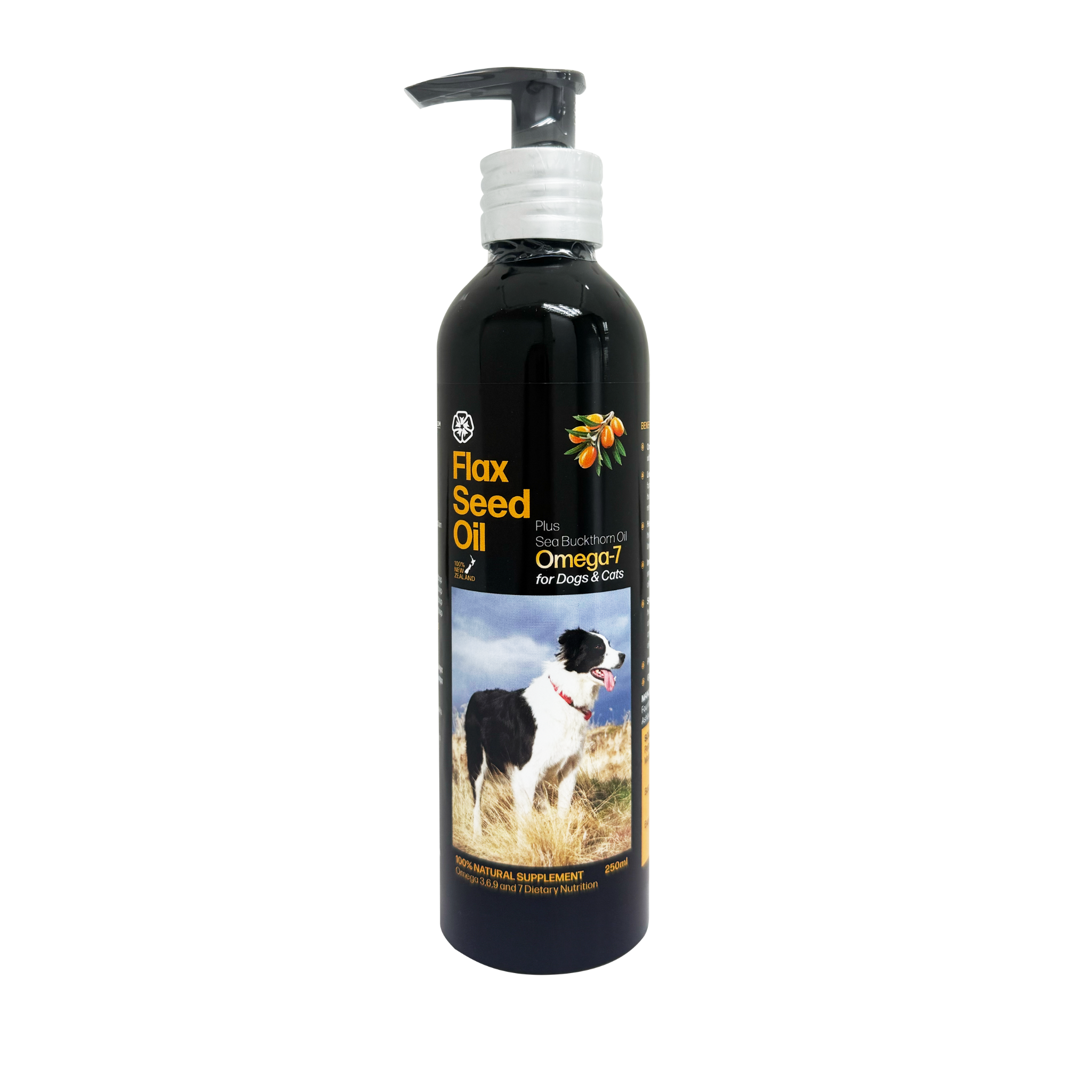 Fourflax® - 紐西蘭Omega UP 亞麻籽油＋沙棘植物果油(寵物用) 250ml